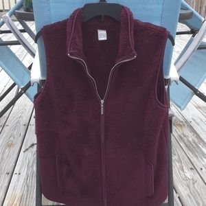 St. John's Bay plush vest